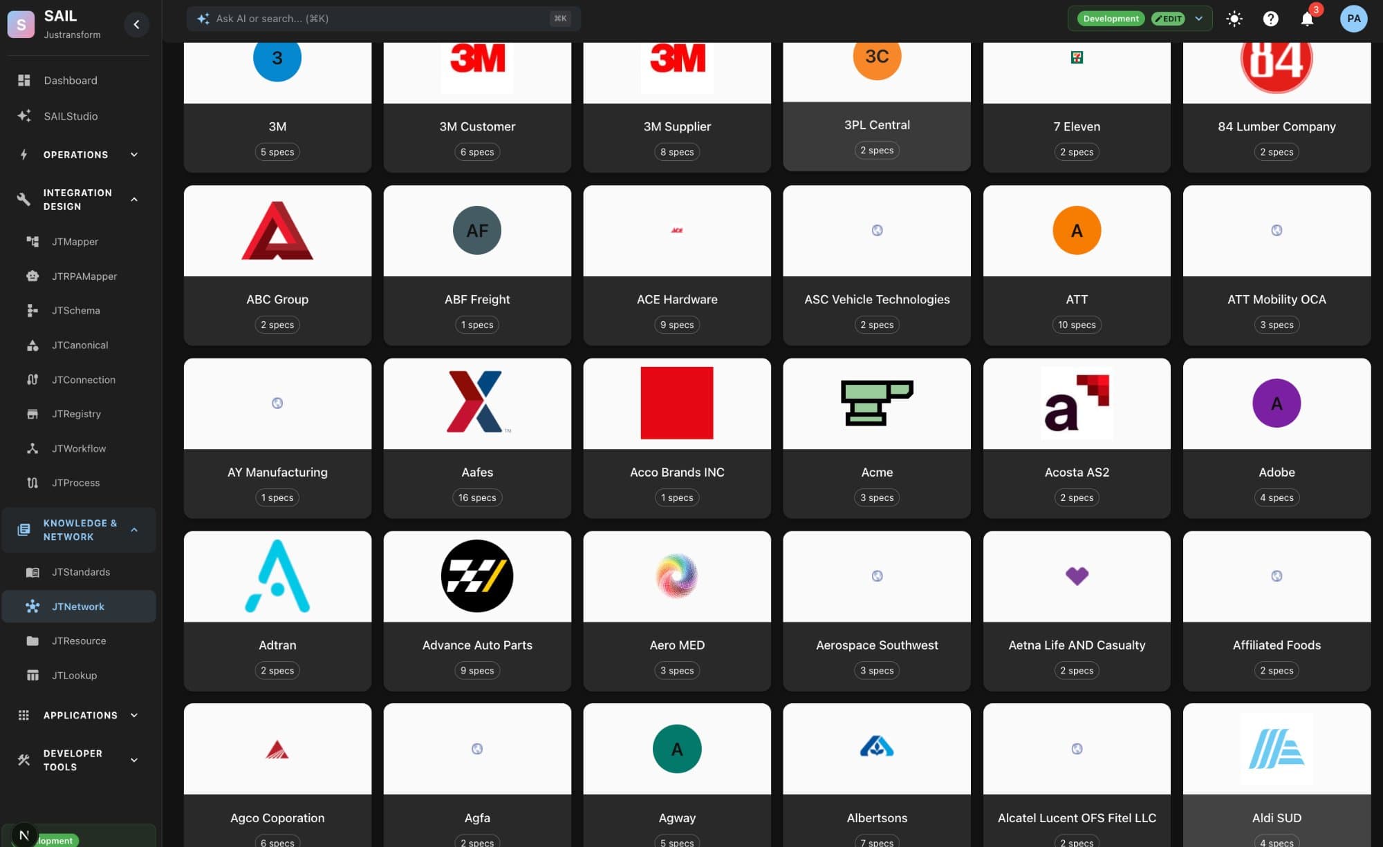 JTStandards — X12 850 Purchase Order standard browser